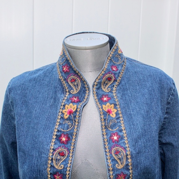 alfred dunner denim jacket